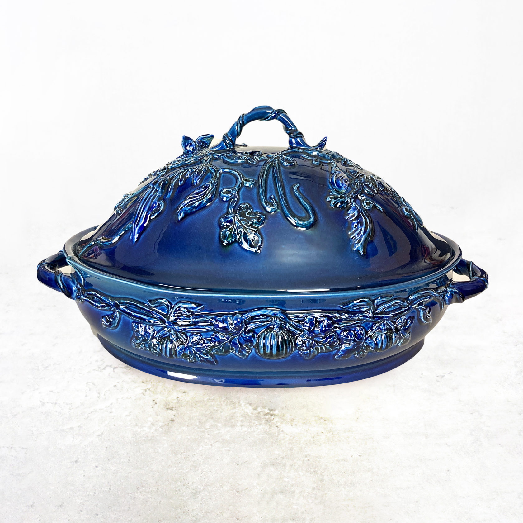 Блюдо для рагу Кобальт PROVANSFAIENCE sun-id-994597 - Вид №6