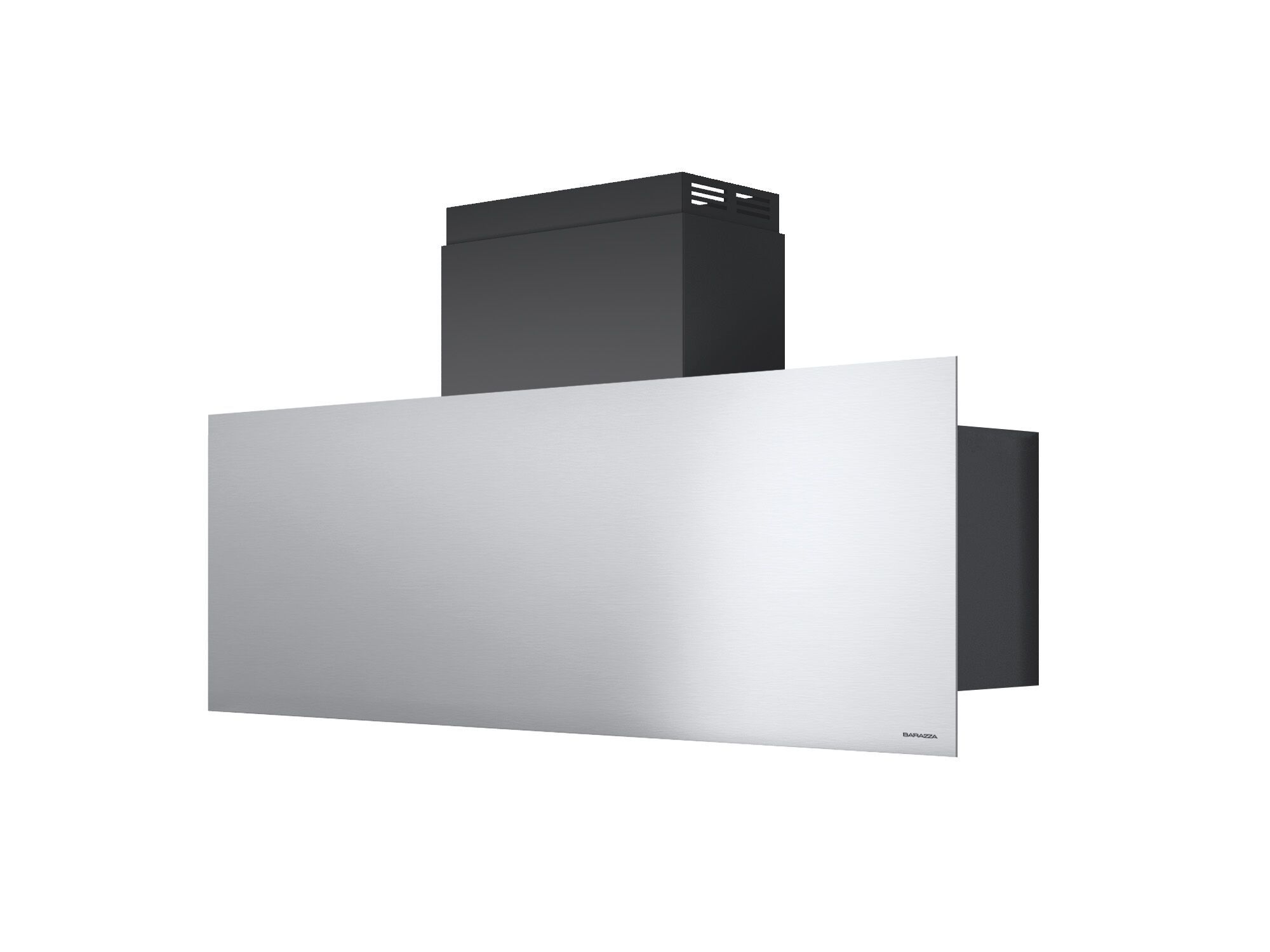 Настенный вытяжной шкаф из нержавеющей стали со встроенным освещением Barazza Steel ARCH-00079951 - Вид №1