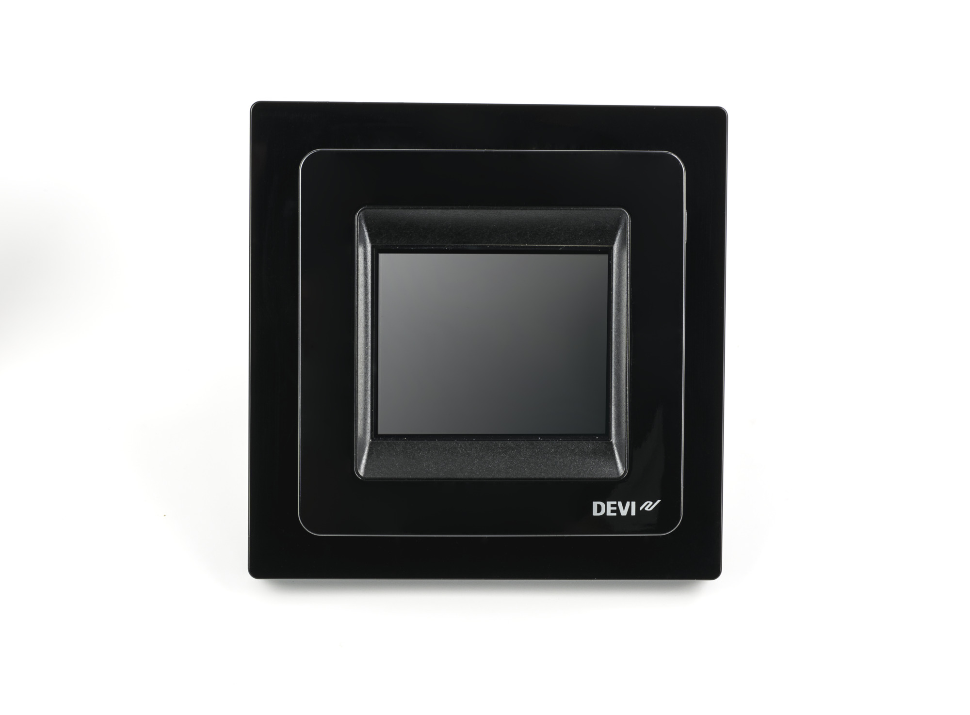 Danfoss DEVIreg™ Touch — программируемый терморегулятор для теплого пола с сенсорным дисплеем DEVIreg Touch терморегулятор черный 140F1069  - Вид №5