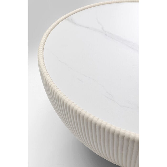 Круглый журнальный столик из композитного материала KARE Design ENDLESS VEGAS ARCH-00085192 - Вид №6