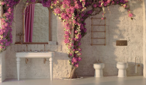 Керамический настенный туалет