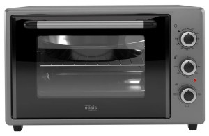 5640034 Мини-печь Oasis M-40G1 серый