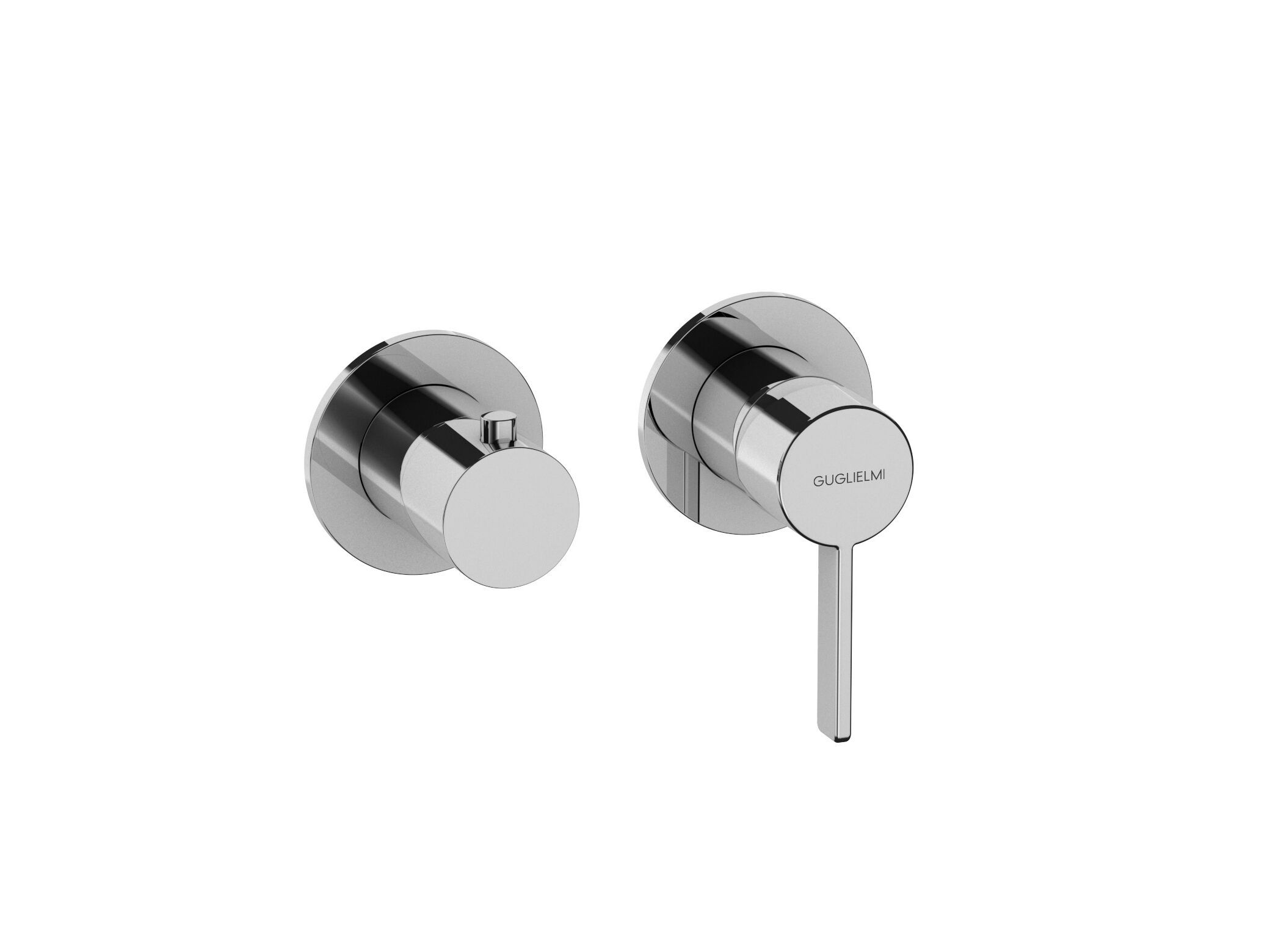 Однорычажный смеситель для душа с переключателем GUGLIELMI RUBINETTERIE Rialto ARCH-00151076 - Вид №1