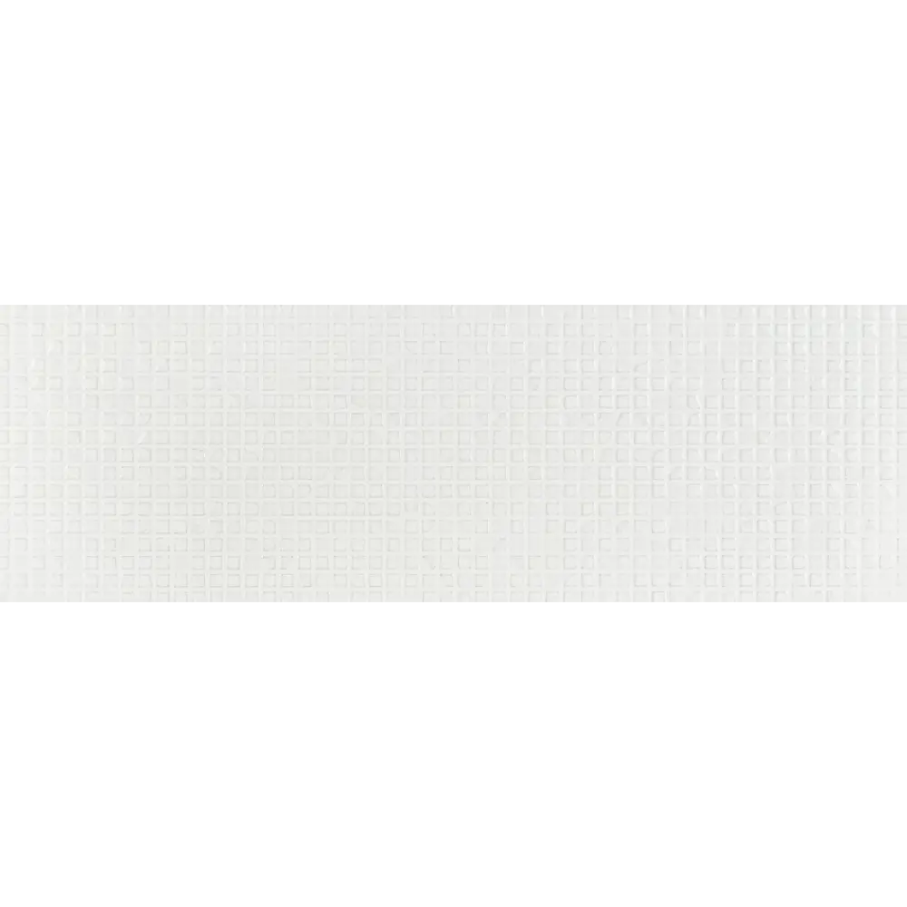 Плитка настенная Kerama Marazzi Сигма 20x60 см 1.2 м² глянцевая цвет белый квадратики 87653863 STLM-2112063 - Вид №1