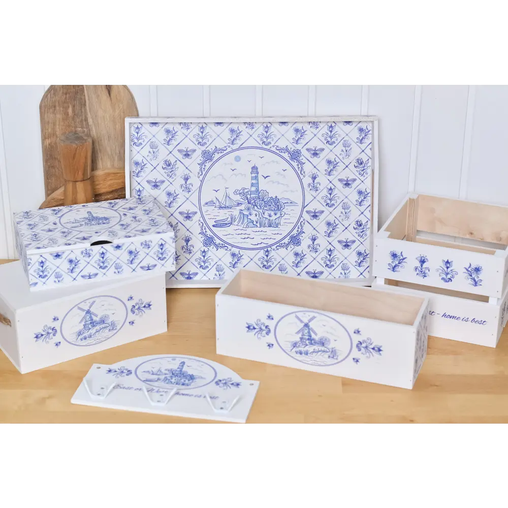 Поднос прямоугольный Морена 41x28 см фанера цвет белый 82853279 STLM-2023070 Santreyd  - Вид №5