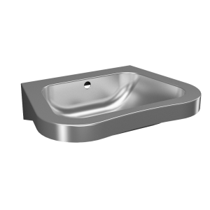 93660 Нержавеющий подвесной умывальник для инвалидов SANELA