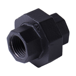 Соединитель американка для труб , 42x42x42 мм, черный LJPS0634 Public Steel Россия