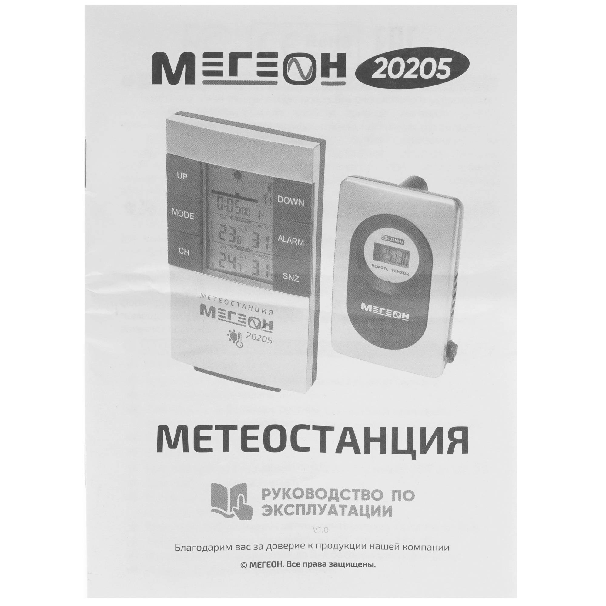 9104484 Метеостанция МЕГЕОН 20205 STDN-0012675 - Вид №7
