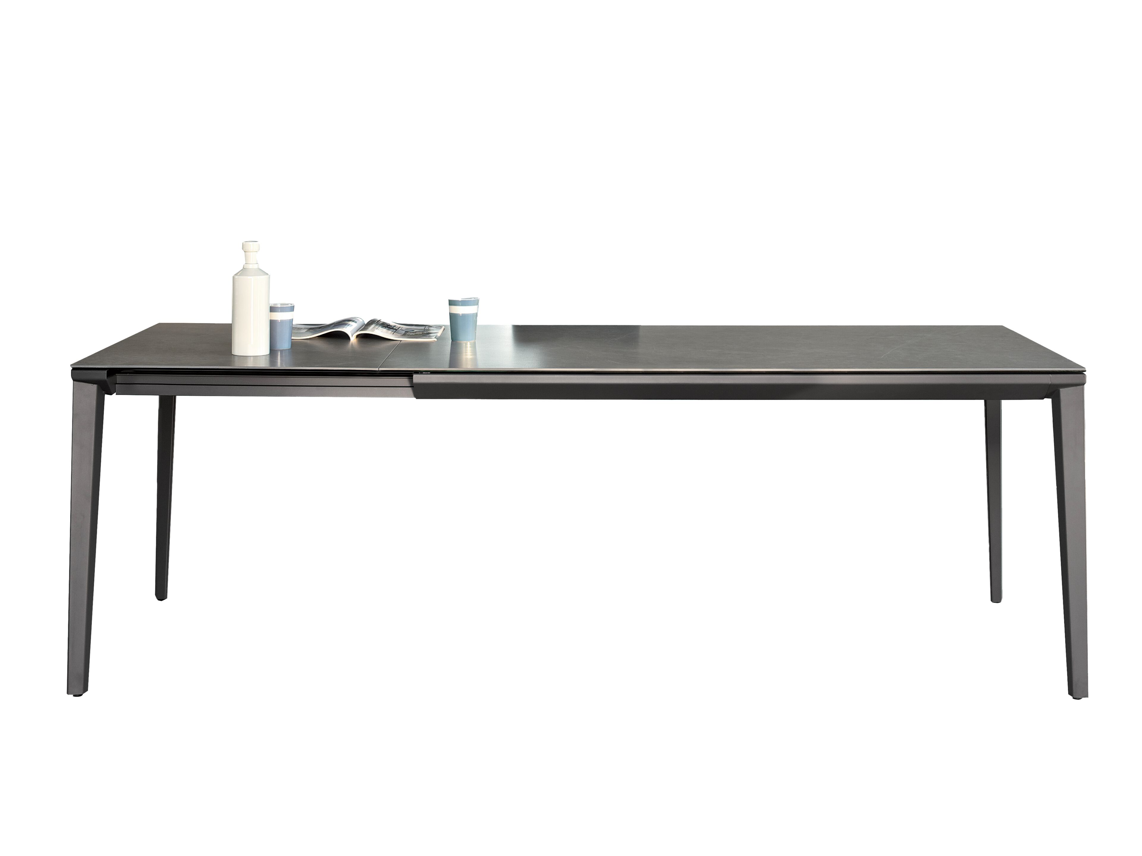 Выдвижной металлический обеденный стол и Супермармо Bontempi Casa ECHO ARCH-00029914