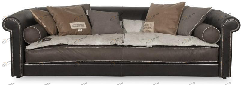 BAXTER Кожаный диван Alfred sun-id-1360753