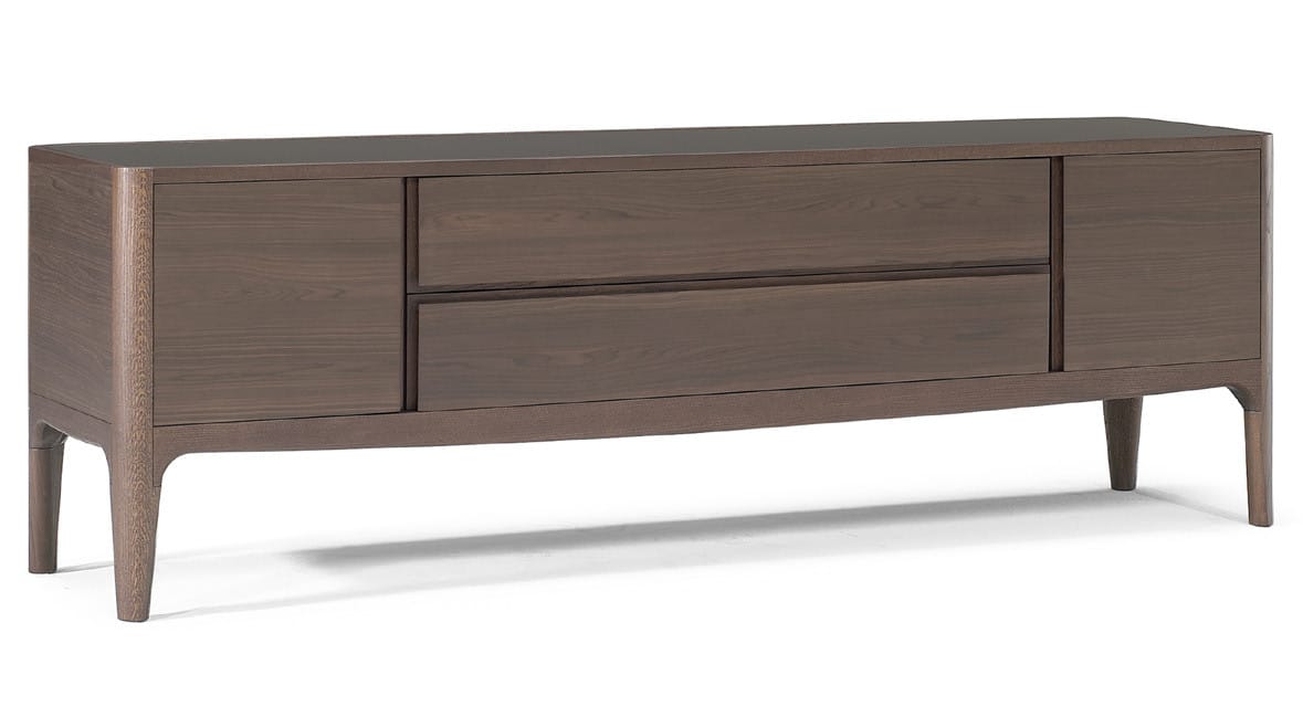 Деревянный шкаф с распашными дверцами с ящиками Natuzzi Italia FORTUNA ARCH-00150586 - Вид №5