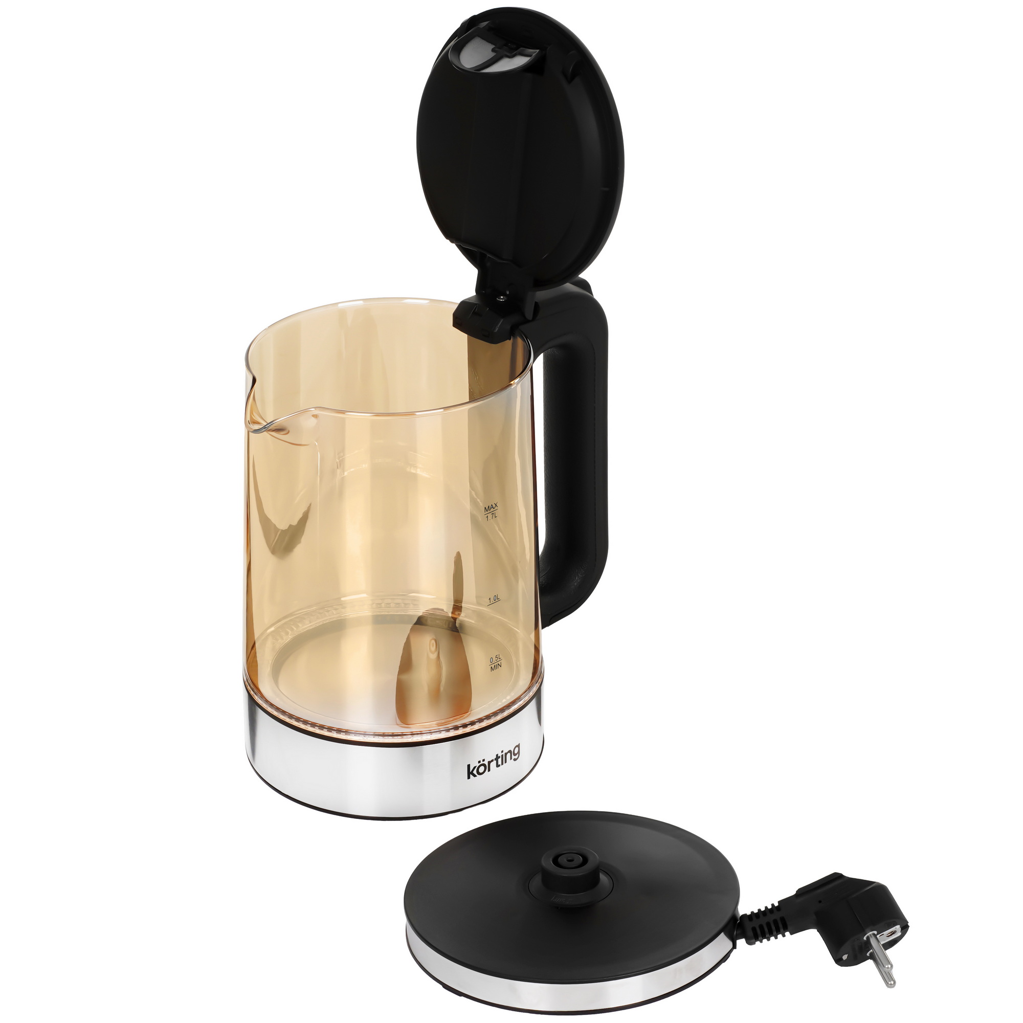 9231949 Электрочайник Korting Korting KWK 0903 G серебристый STDN-0081348 - Вид №4