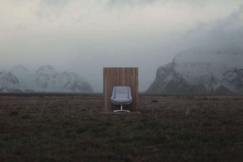 Sits 4-спицевое тканевое кресло с подлокотниками Birds sun-id-1345245 - Вид №4