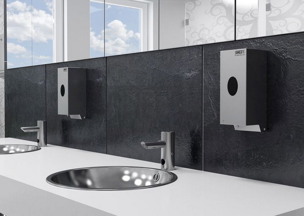 85717 Автоматический нержавеющий дозатор жидкой / гелевой дезинфекции и мыла SANELA  - Вид №1