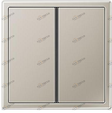 JUNG Переключатель из нержавеющей стали Ls 990 sun-id-1388788