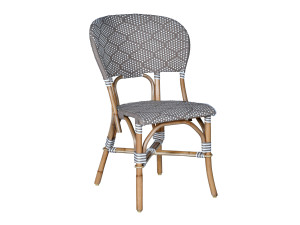 Ротанг сад стул с открытой спинкой