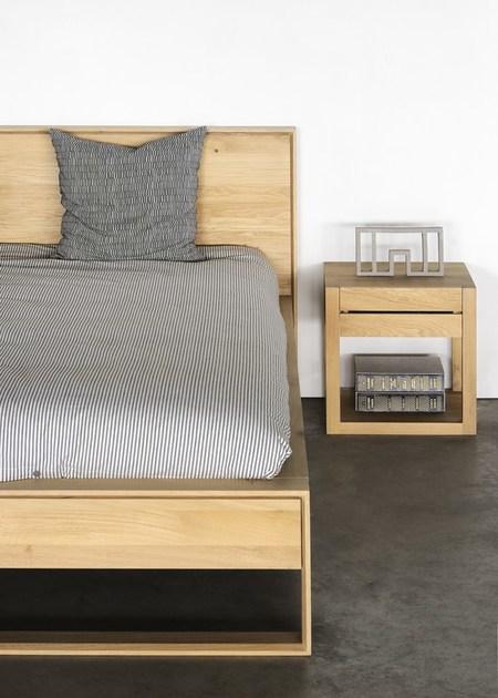 Ethnicraft Двуспальная кровать из дуба Oak nordic sun-id-1412335 - Вид №4