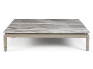 Мраморный квадратный садовый столик