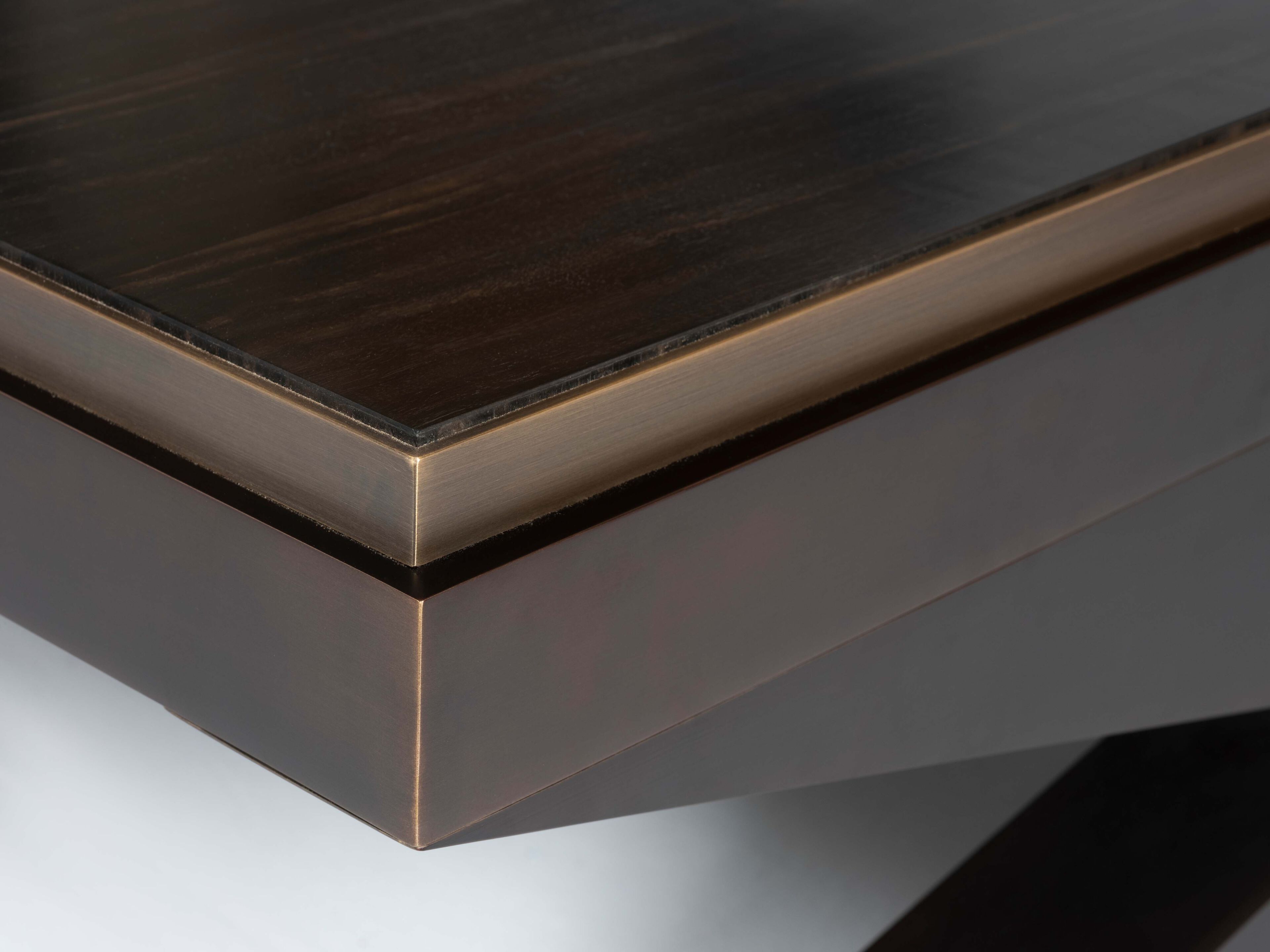 Черный квадратный журнальный столик REDA AMALOU DESIGN Limited Edition ARCH-00145168 - Вид №2