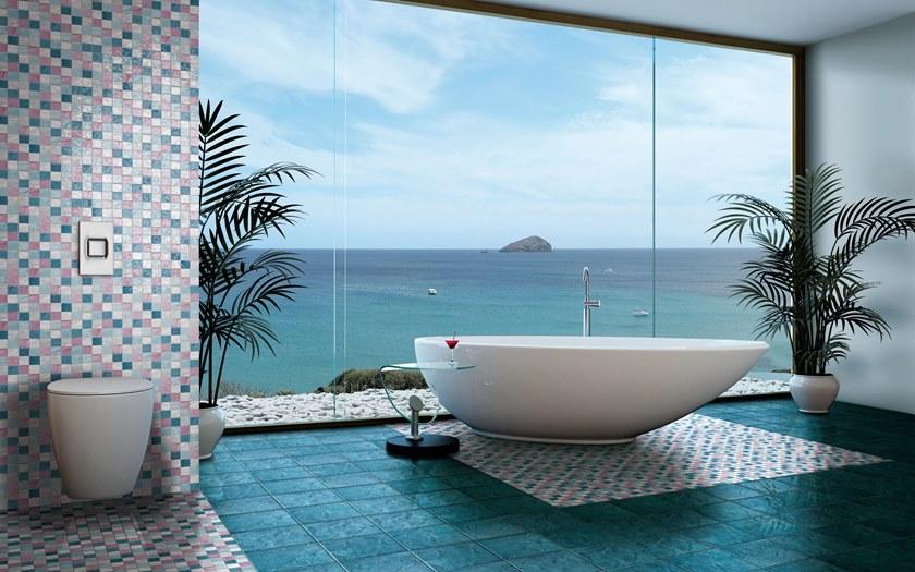 Cerasarda Керамическая мозаика из красной пасты Trasparenze marine sun-id-1420140 - Вид №2