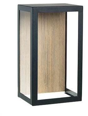 Ethimo Светодиодный настенный светильник для улицы из тика Carrè Crwl05 Carré - Вид №1