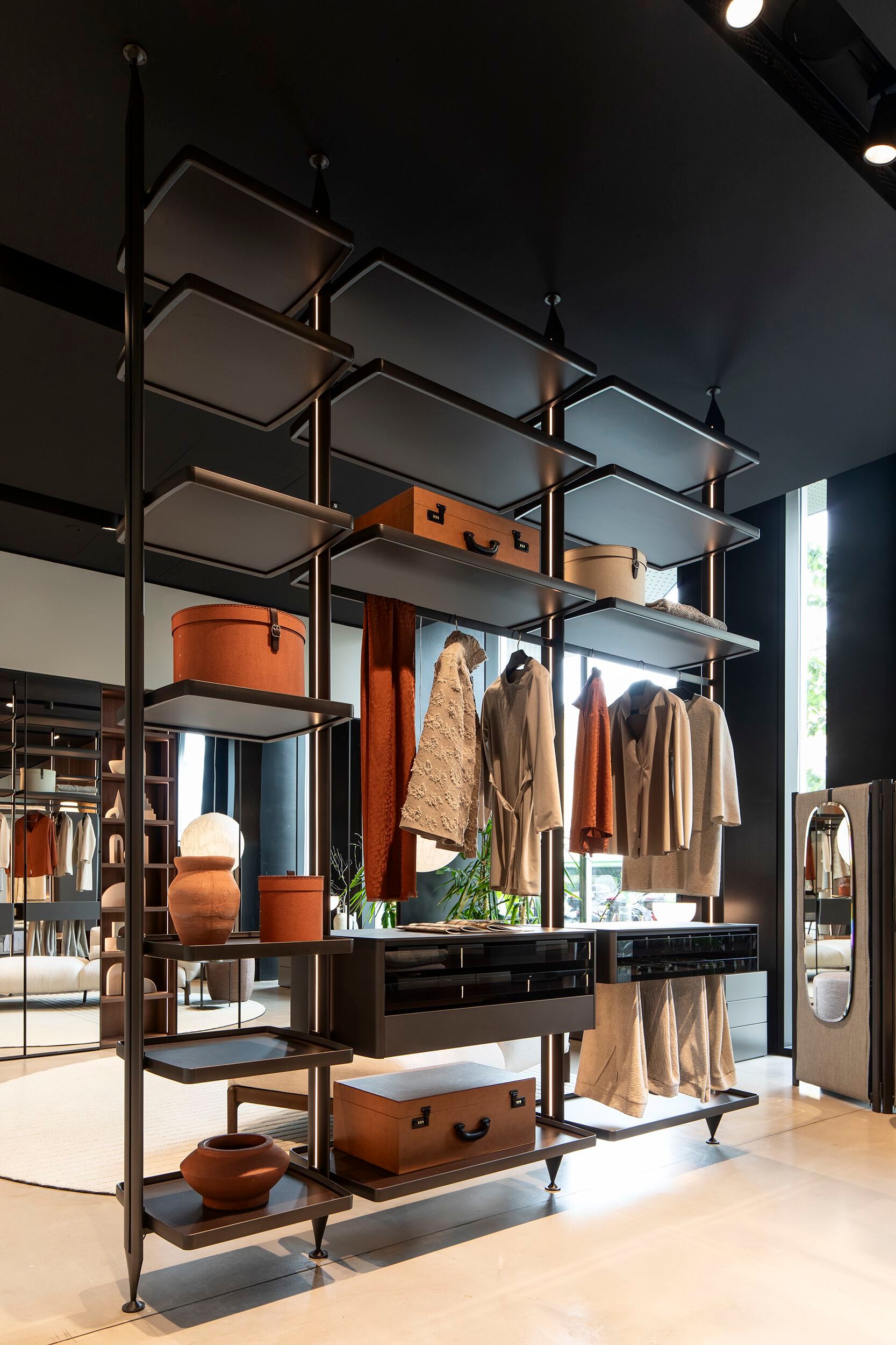 Система для гардеробных, оборудованных стен и книжных шкафов Novamobili DEDALO ARCH-00009022 - Вид №11