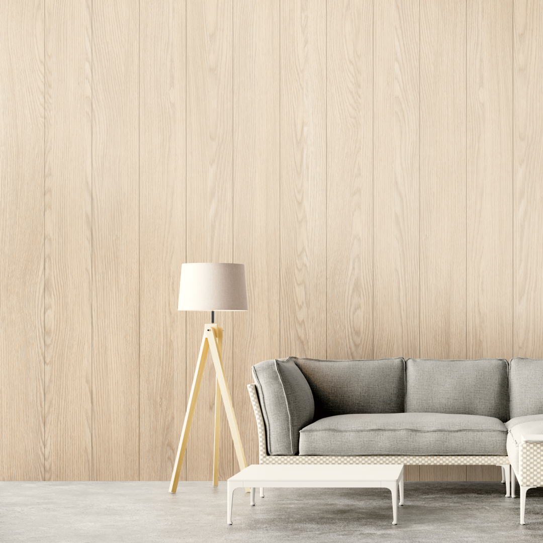 Панель МДФ Classic STELLA Light 2700х200х6 Дуб Снежный (упак. 8 шт.) STSR-55 - Вид №4