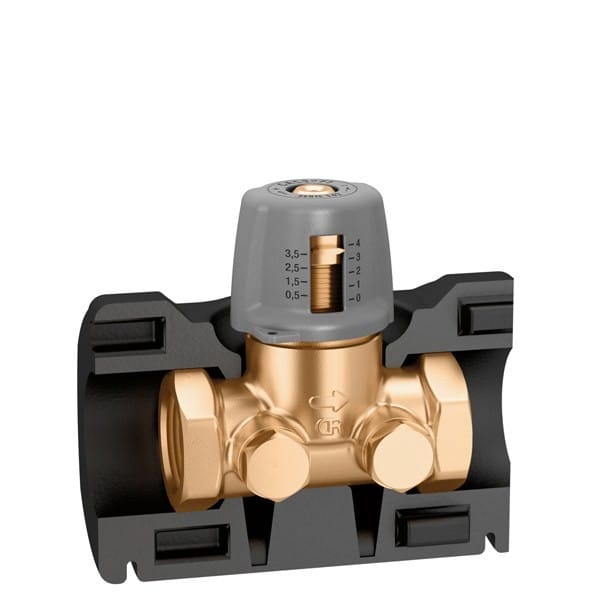 Запорный клапан и предварительная настройка CALEFFI 142 ARCH-00075653