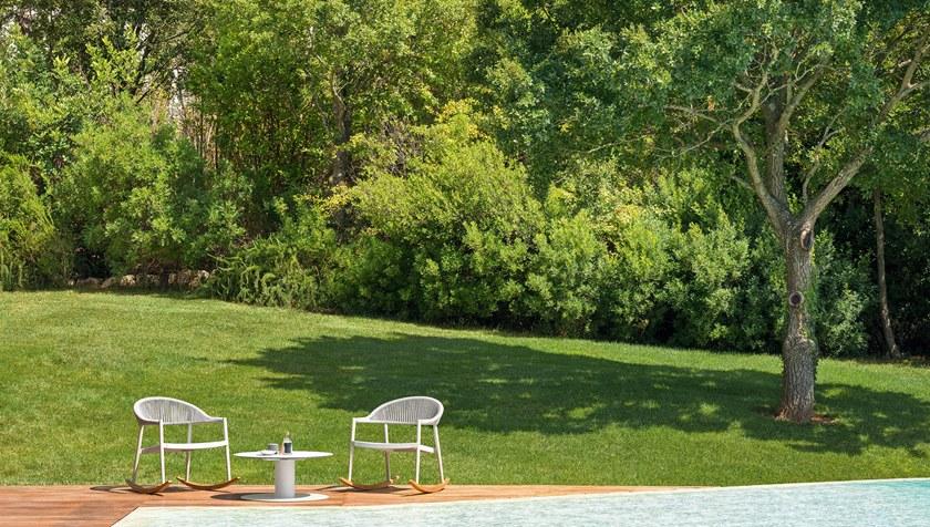 Varaschin Садовый столик круглый из стали Big 136t - Вид №6