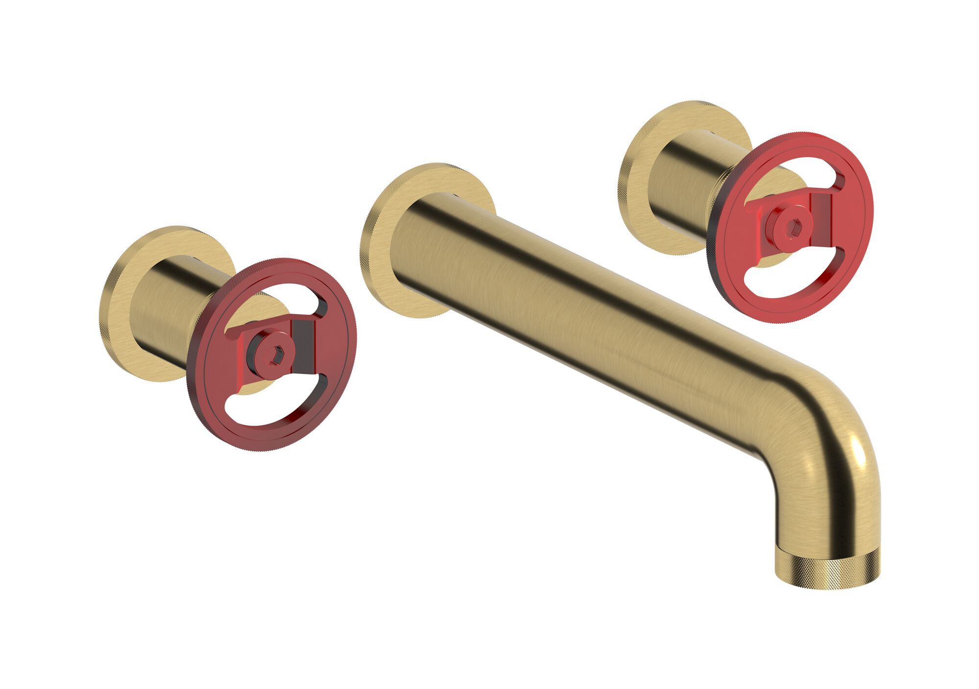 Настенный смеситель для раковины с 3 отверстиями IB Bold ARCH-00057322 - Вид №21