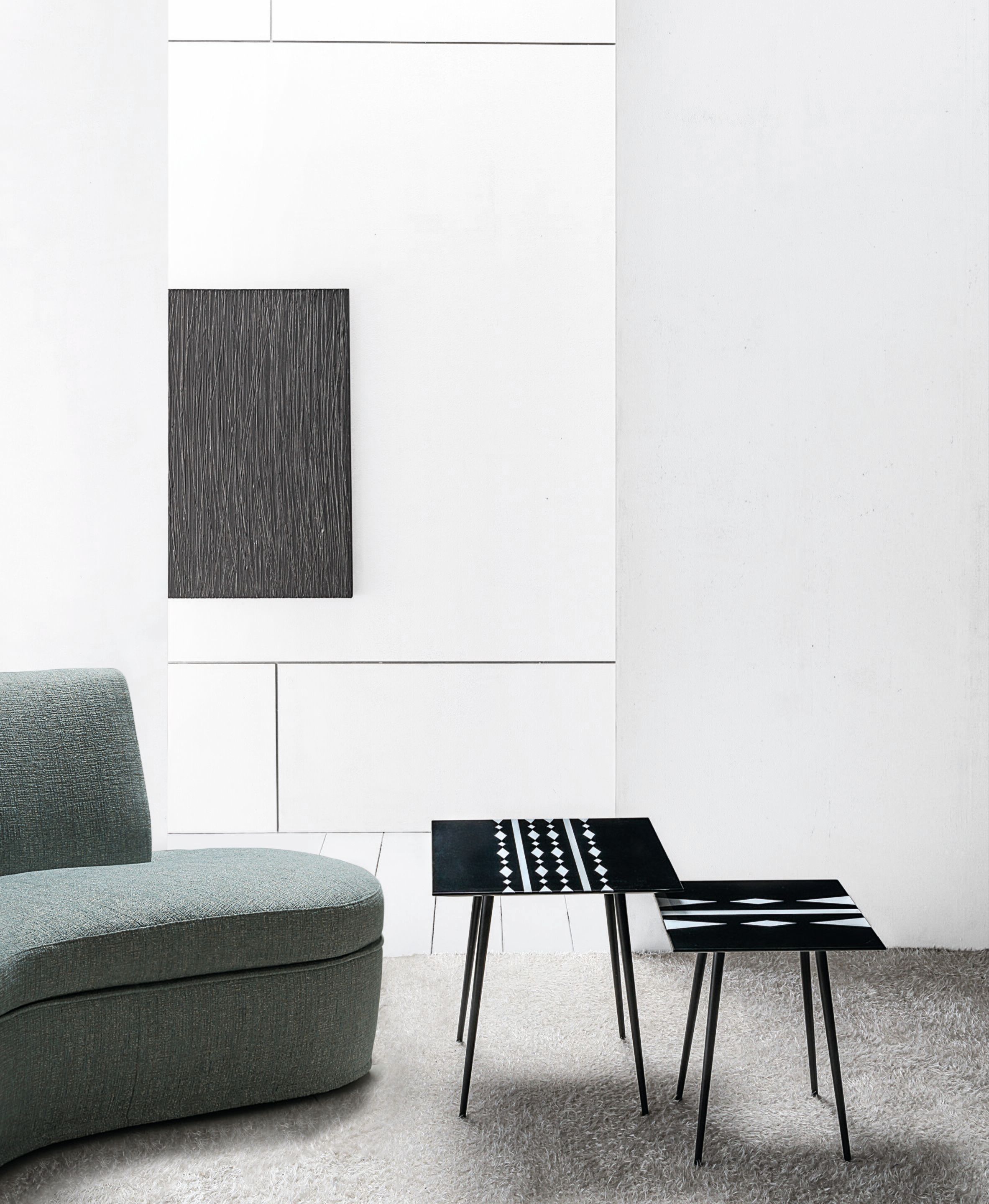 Квадратный журнальный столик из МДФ Casamilano SUITABLE BN ARCH-00045282 - Вид №3