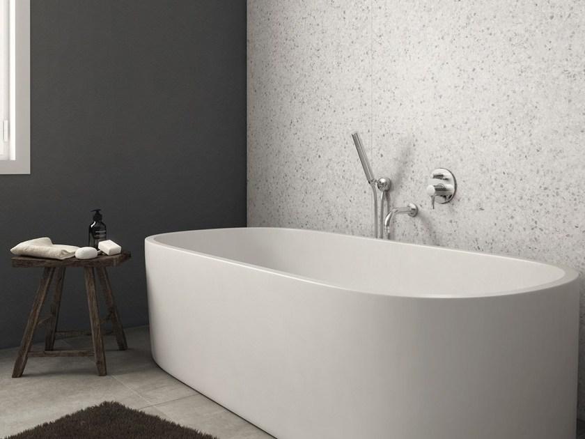 Inalco Настенная / напольная плитка из керамогранита с эффектом терраццо Mdi | islimm® sun-id-1435193 - Вид №2