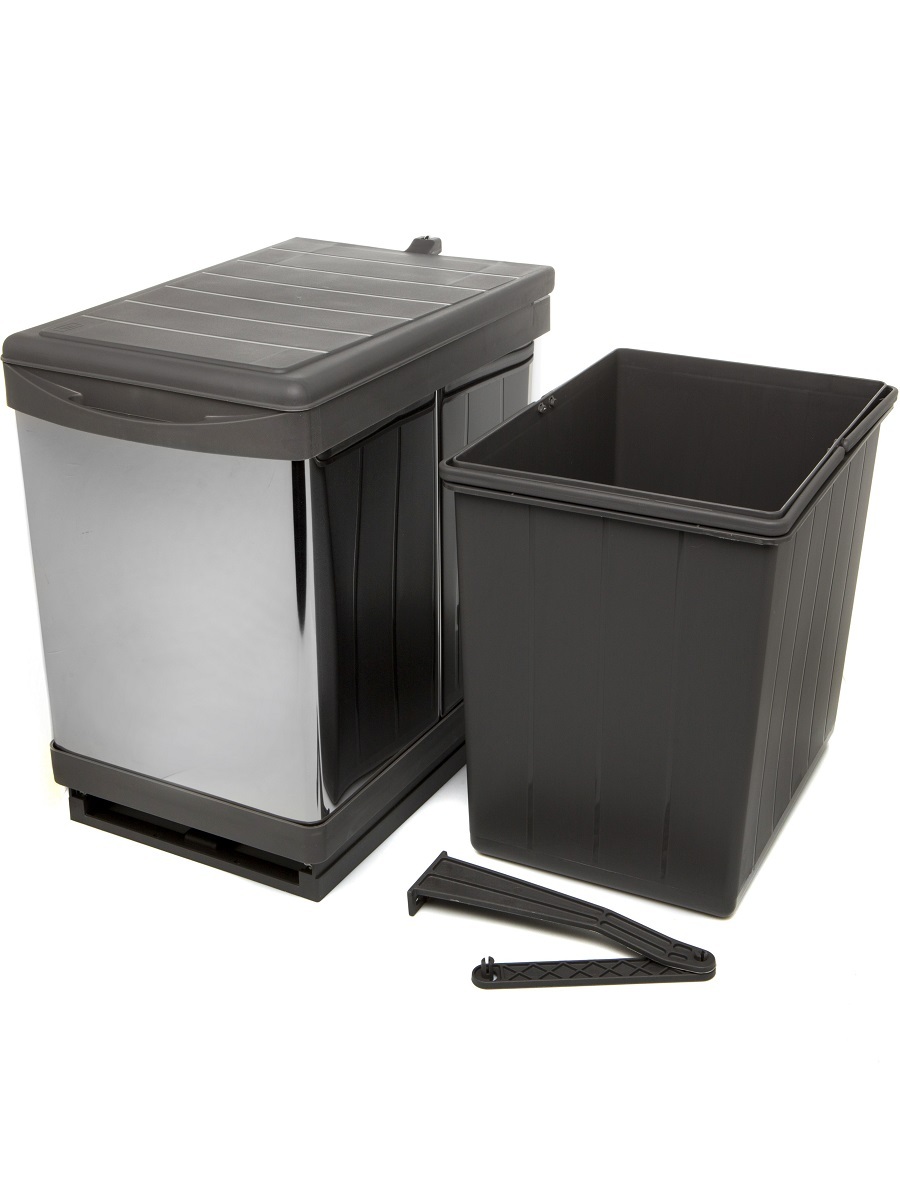 Контейнер для мусора на дверцу Navako Beta 350/16 Anthracite NAVAKO 10364 - Вид №2