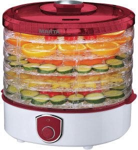8123111 Сушилка для овощей и фруктов MARTA MT-1950 белый