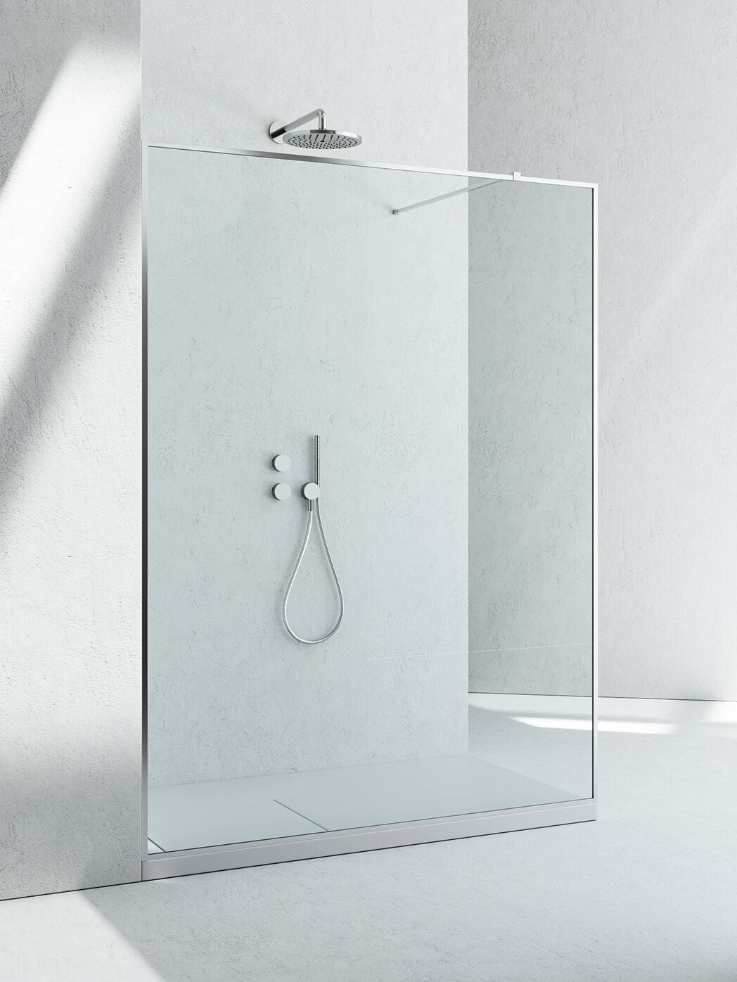 Угловой душ Vismaravetro рамка ARCH-00081811 - Вид №2