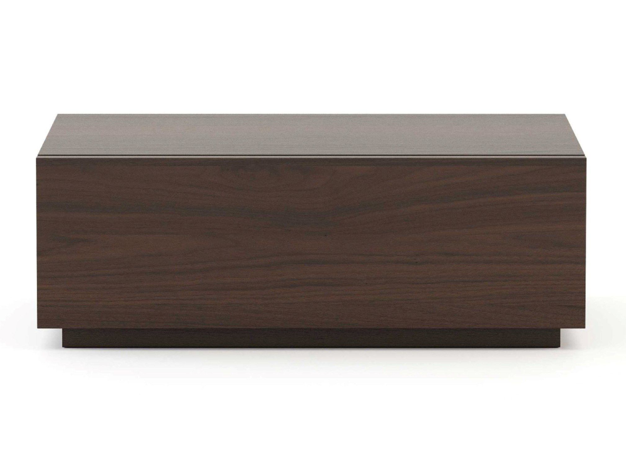 Прямоугольная прикроватная тумбочка из орехового дерева с ящиками Stylish Club Санторини ARCH-00053393 - Вид №2