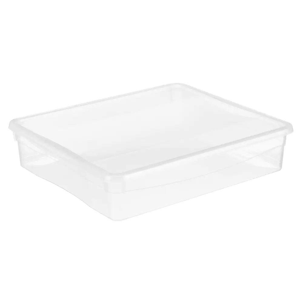 Santreyd Кристалл - прозрачный пластиковый ящик с крышкой 9 л 11902616 Clear STLM-0001603 - Вид №5