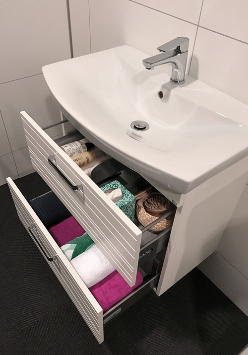 1751435 Life 600 M Шкаф И Коробка Умывальника Передняя Черная ... Hafa  Черный  - Вид №2