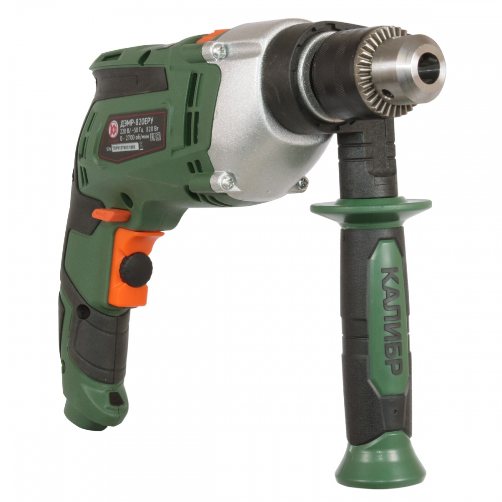 48780 Калибр Электрическая дрель ДЭМР-820ЕРУ  - Вид №1