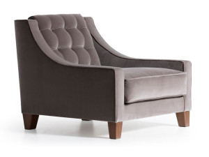 Кресло capitonné из ткани