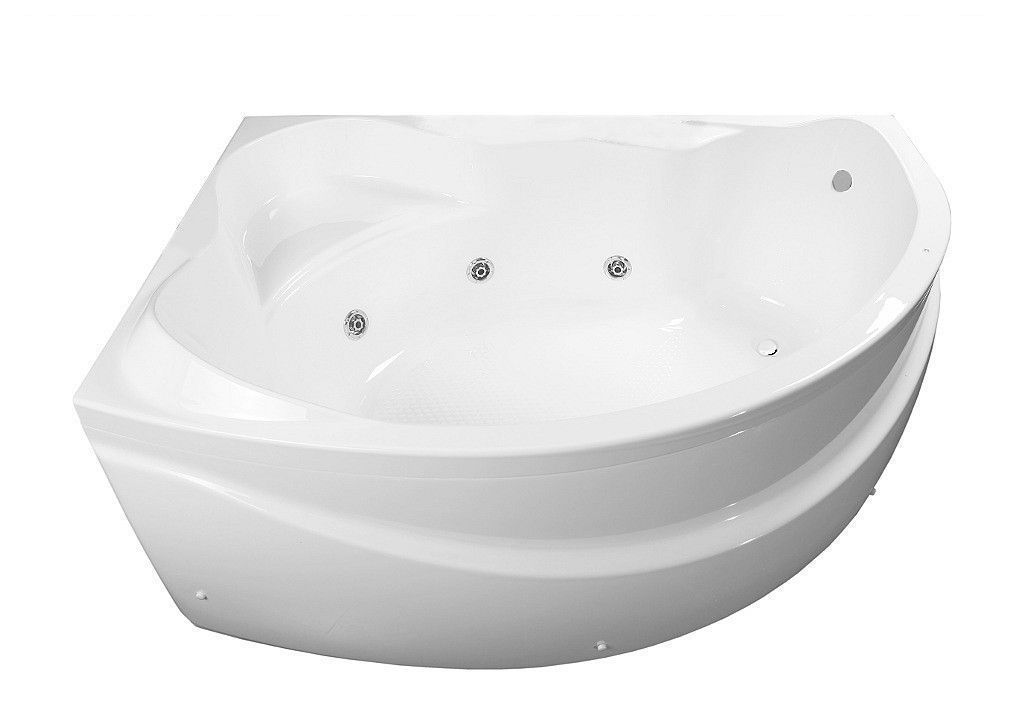 Акриловая ванна Aquanet Jamaica 160x100 L (г/м, а/м, сп/м, с/п, А3р, к/б, эл/у) 00168064 - Вид №1
