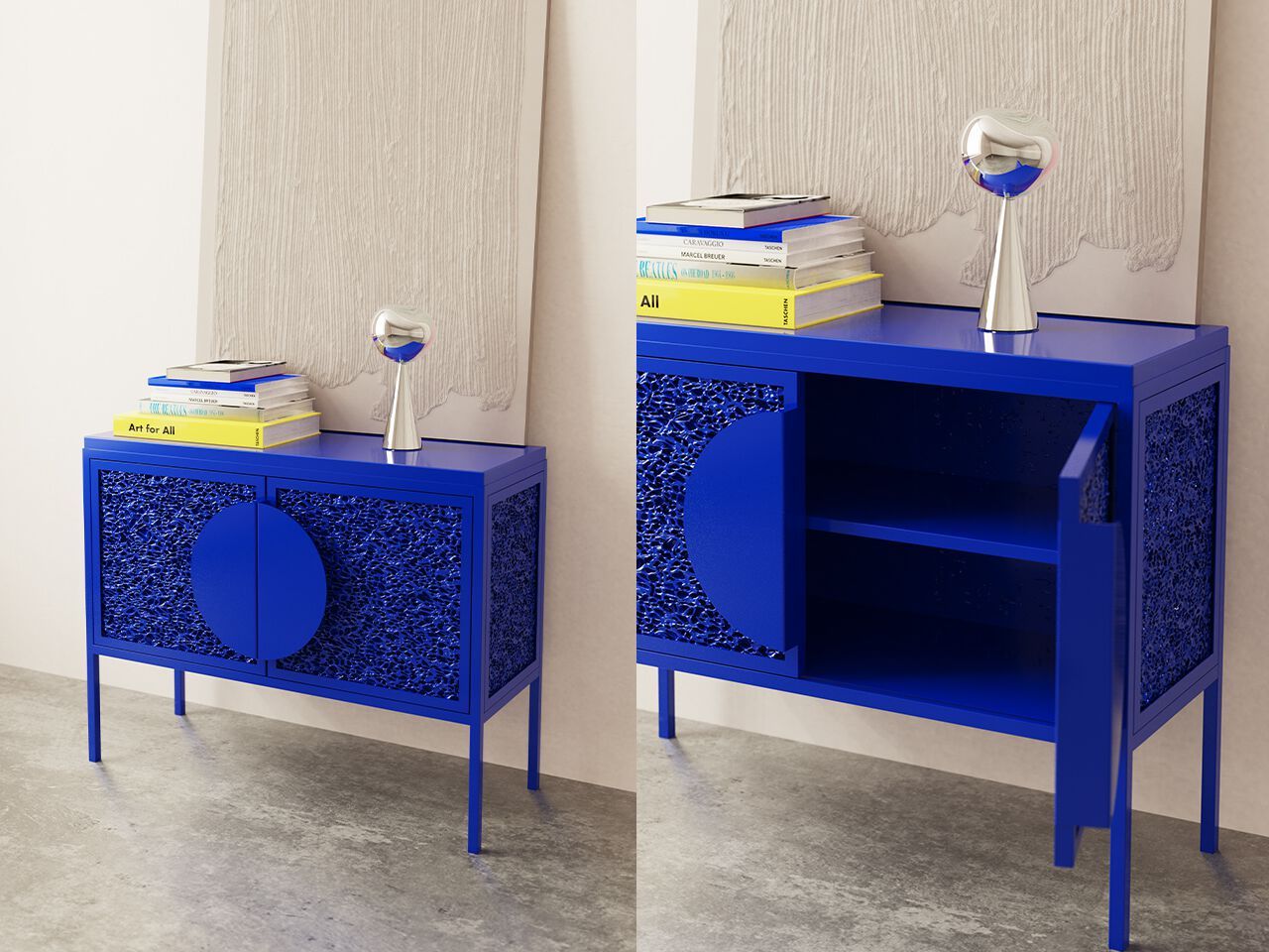 Металлический шкаф DBE.FURNITURE Blue Moon ARCH-00034084 - Вид №1