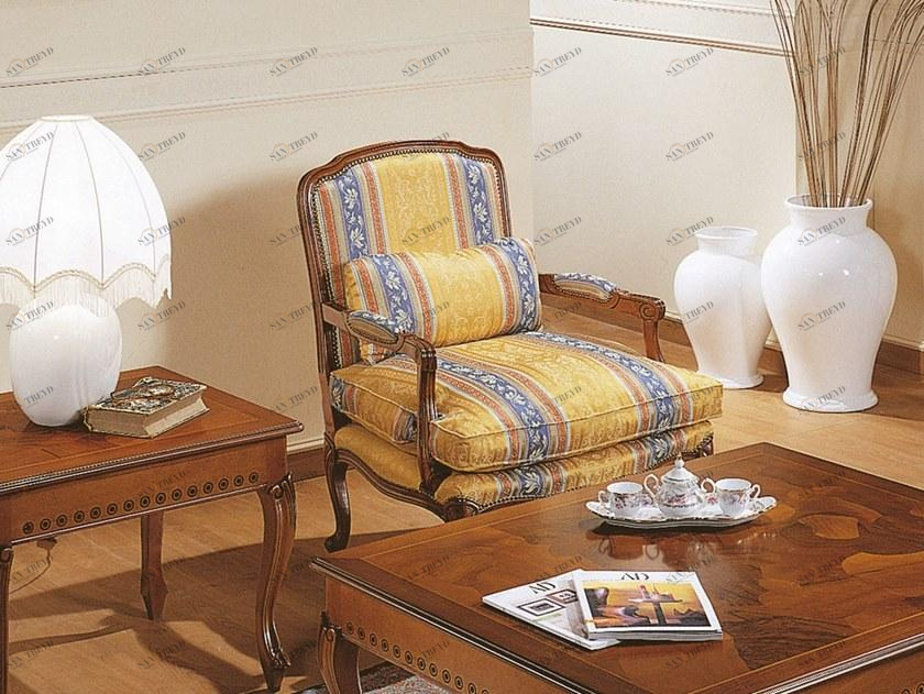 SCAPPINI & C Кресло из ткани с подлокотниками 35th anniversary 9708-p