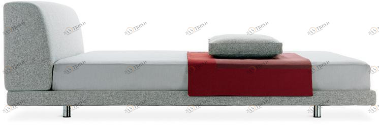 Zanotta Двуспальная кровать с мягким изголовьем Greg sun-id-1487755