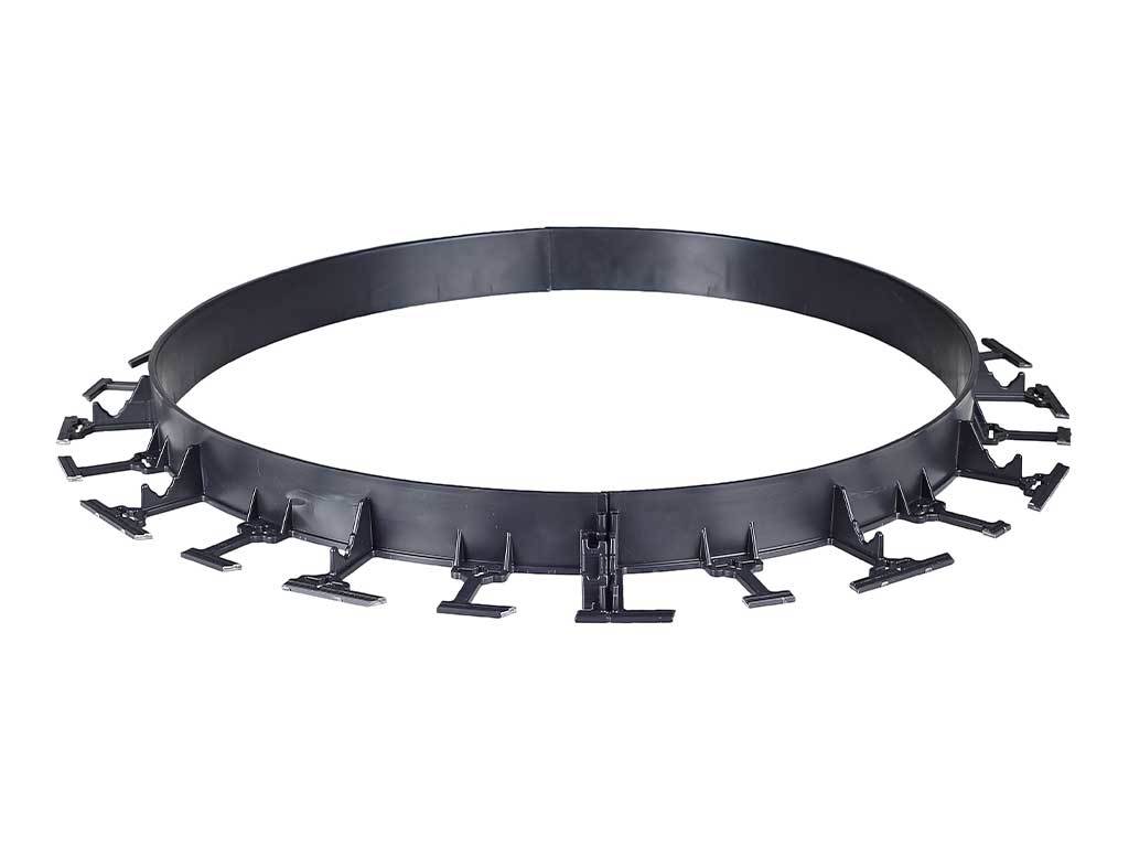 Пластиковый бордюр 58 мм, длина 1 м ГеоПластБорд GPBST-51 - Вид №17