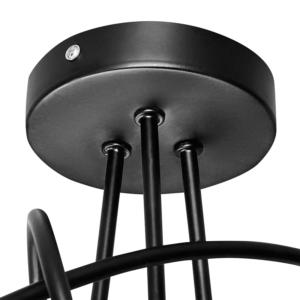 Люстра De City Акцент - современный потолочный светильник с тремя плафонами 88038459 STLM-0915620 - Вид №4