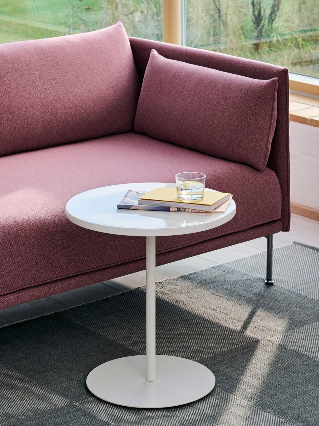 Стальной низкий круглый журнальный столик Hay PYRO ARCH-00049602 - Вид №11