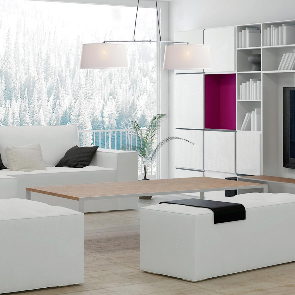 065686 Люстра 5306+5308 белая Mantra Habana - Вид №7