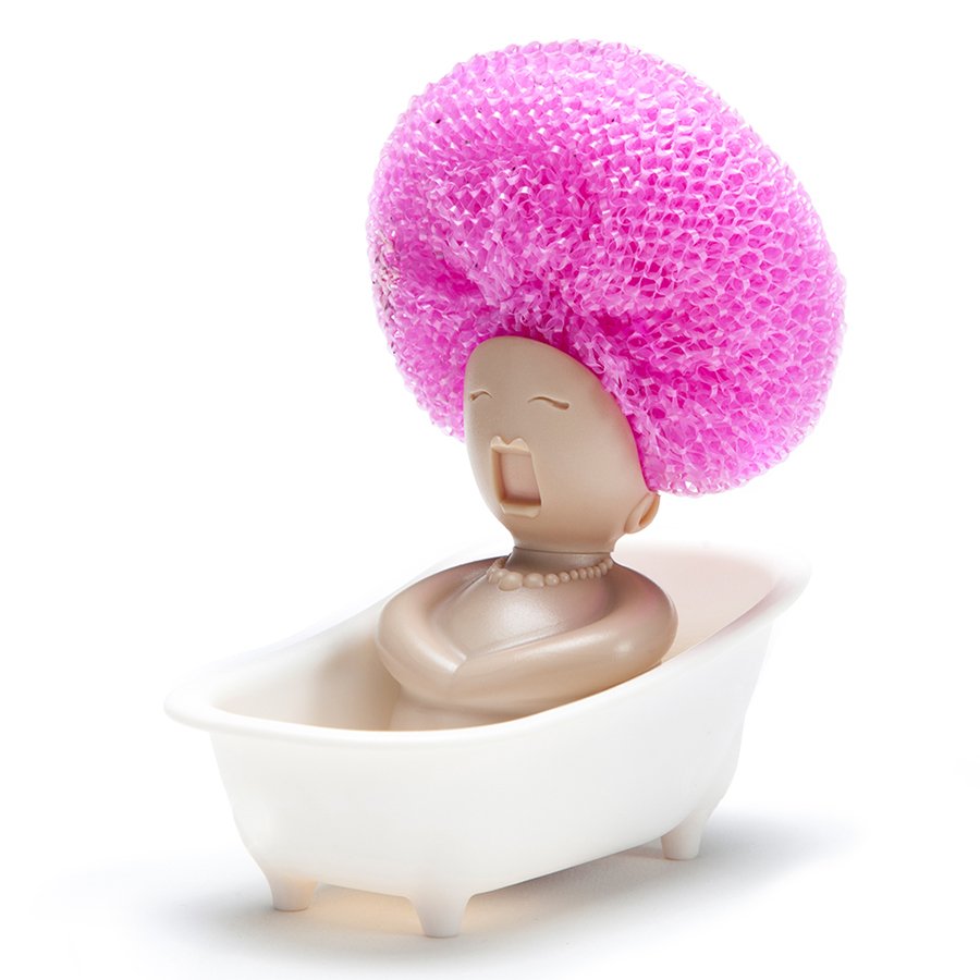 Держатель для кухонного скребка бежевый Soap Opera PELEG DESIGN ДИЗАЙНЕРСКИЕ 00-3871463 Бежевый;белый;коричневый  - Вид №3