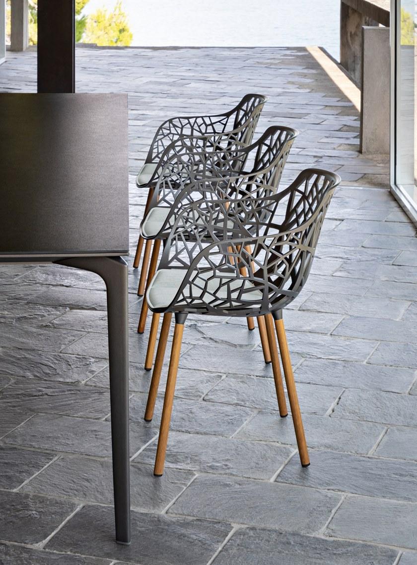 FAST Садовый стул из алюминия с подлокотниками Forest 6500l - Вид №3